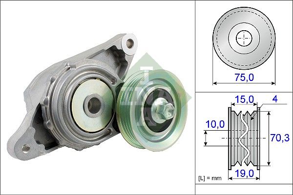 WILMINK GROUP Натяжная планка, поликлиновой ремень WG1253573